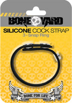 Boneyard Silicone Ball Strap 3-Snap Ring - True Pleasures