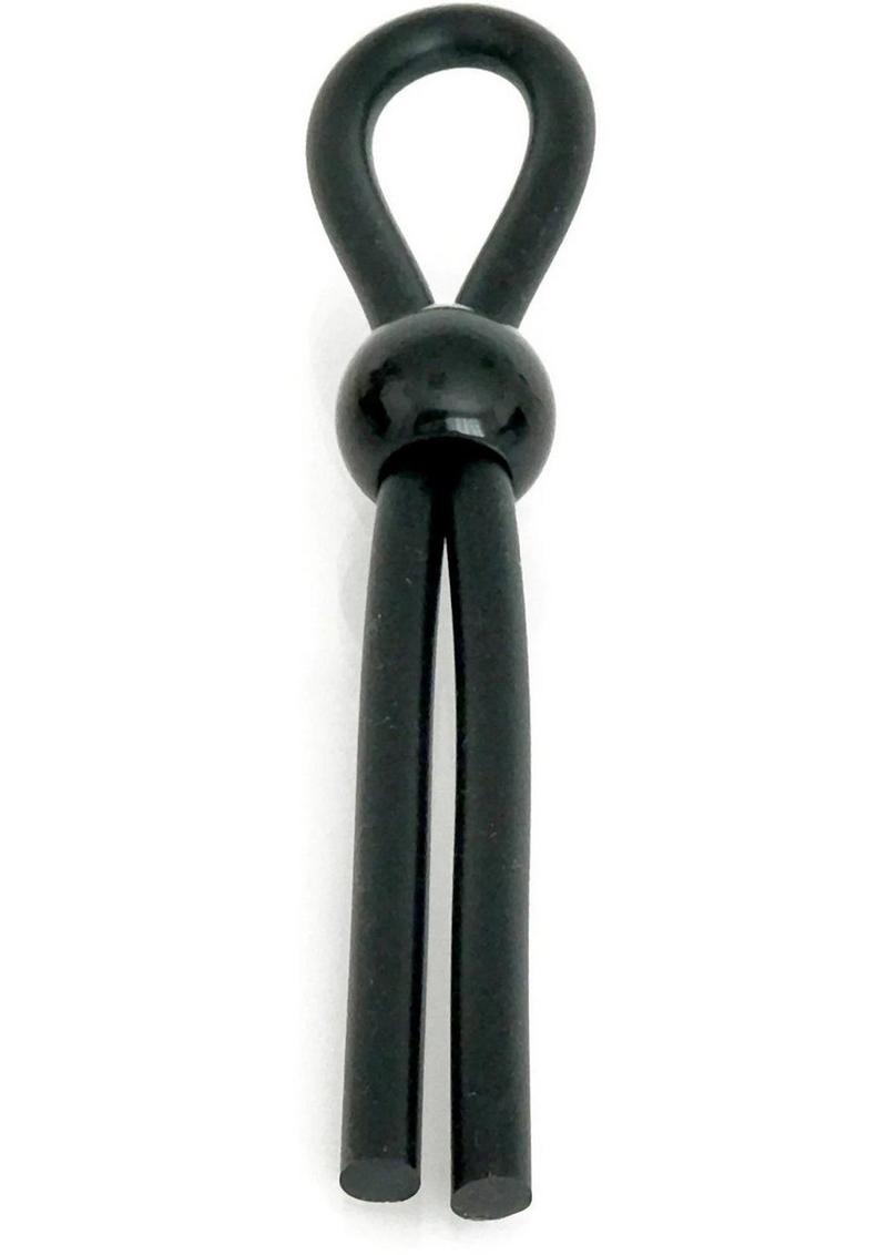 Boneyard Single Slide Cock Leash 2x Stretch Silicone - True Pleasures