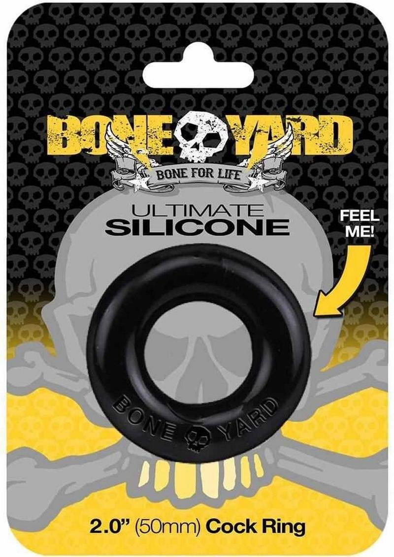 Boneyard Ultimate Silicone Cock Ring - True Pleasures