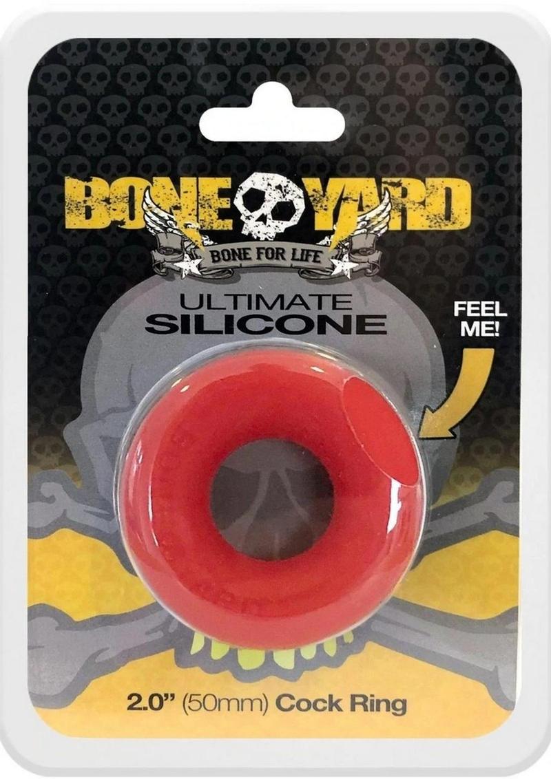 Boneyard Ultimate Silicone Cock Ring - True Pleasures