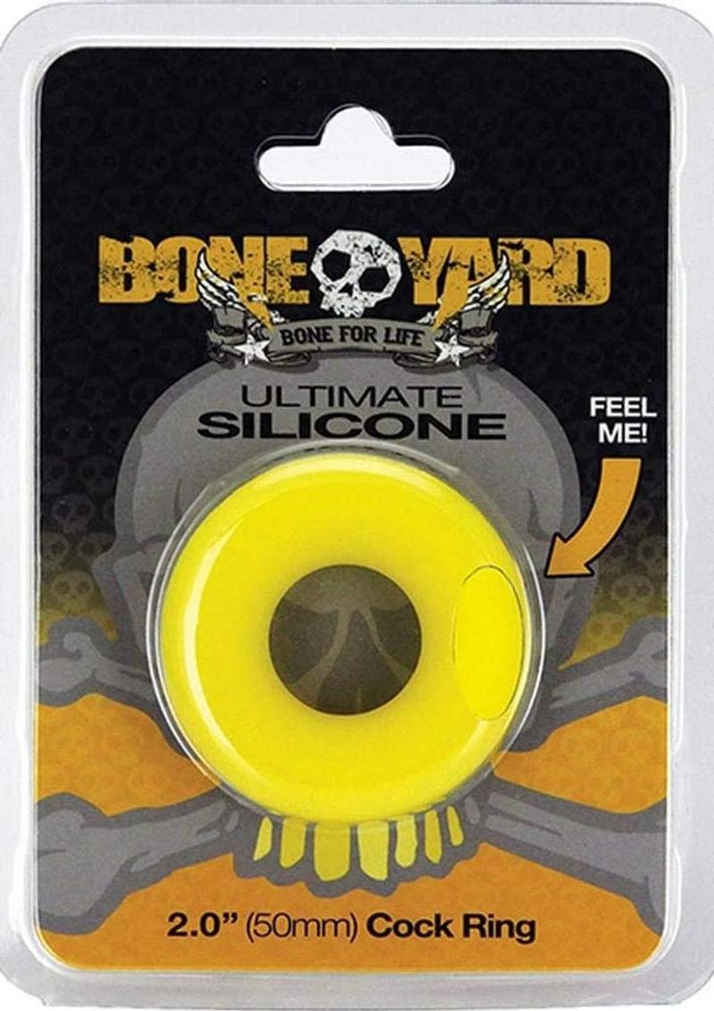 Boneyard Ultimate Silicone Cock Ring - True Pleasures
