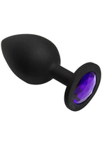 Booty Bling Jeweled Silicone Anal Plug - True Pleasures