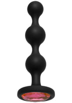 Booty Bling Jeweled Silicone Anal Beads - True Pleasures