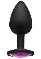 Booty Bling Jeweled Silicone Anal Plug - True Pleasures