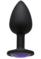 Booty Bling Jeweled Silicone Anal Plug - True Pleasures