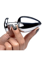 Booty Sparks Gemstones Black Heart Anal Plug - True Pleasures