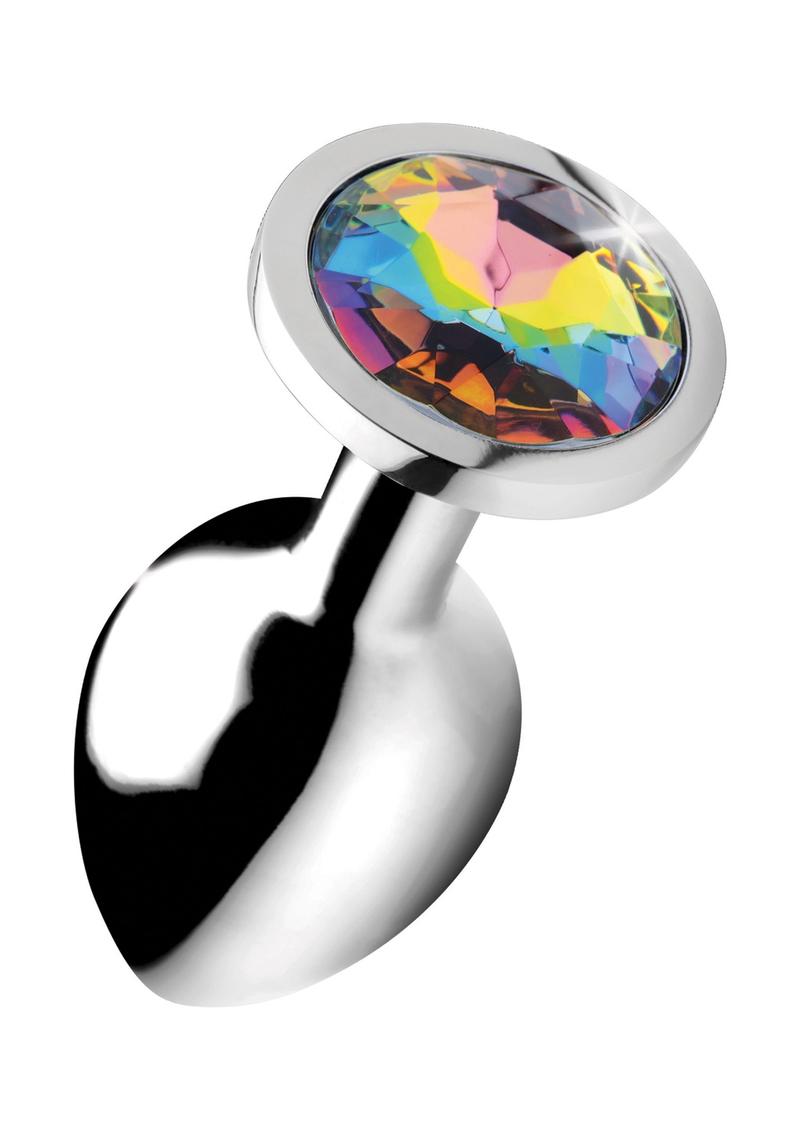 Booty Sparks Rainbow Prism Gem Anal Plug - True Pleasures