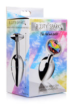 Booty Sparks Rainbow Prism Gem Anal Plug - True Pleasures