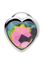 Booty Sparks Rainbow Prism Heart Anal Plug - True Pleasures