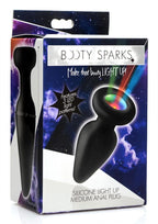 Booty Sparks Silicone Light-Up Anal Plug - True Pleasures