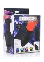 Booty Sparks Silicone Vibrating Led Plug - True Pleasures