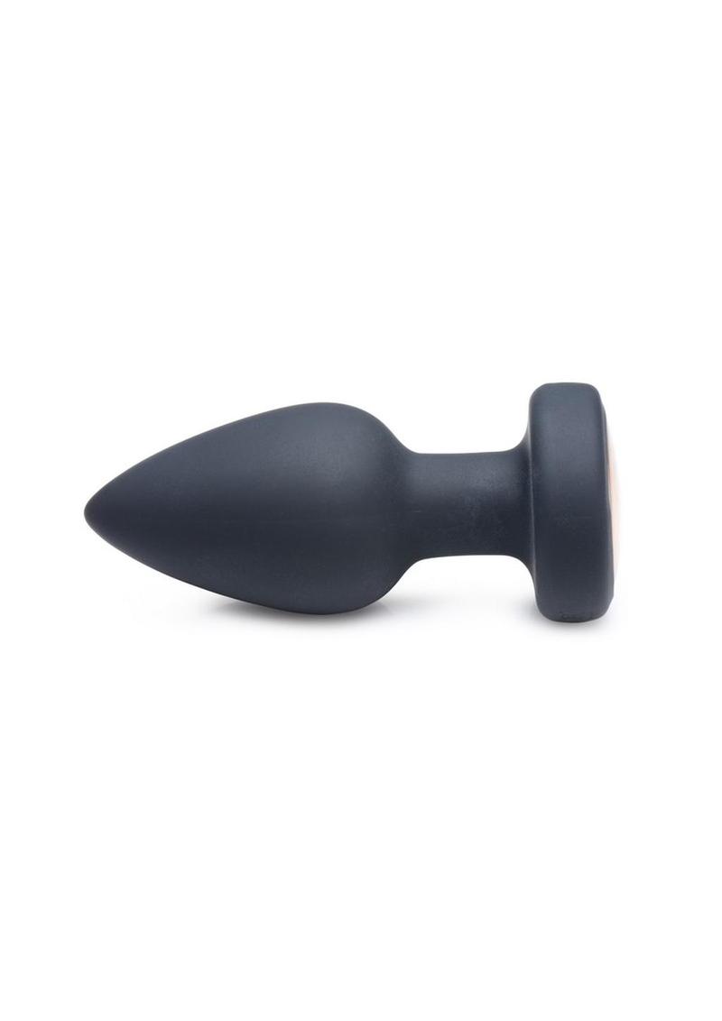 Booty Sparks Silicone Vibrating Led Plug - True Pleasures