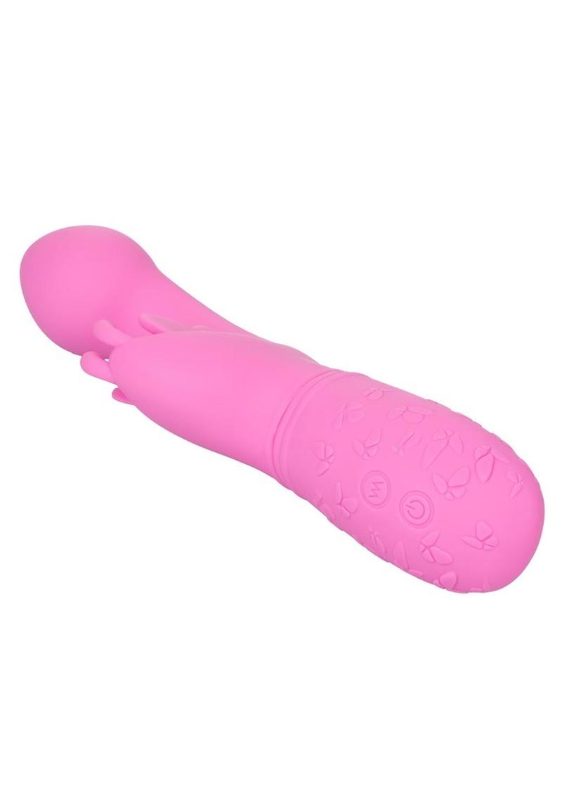 Butterfly Kiss Rechargeable Silicone Dual Vibrator - True Pleasures