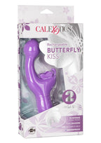 Butterfly Kiss Rechargeable Silicone Dual Vibrator - True Pleasures