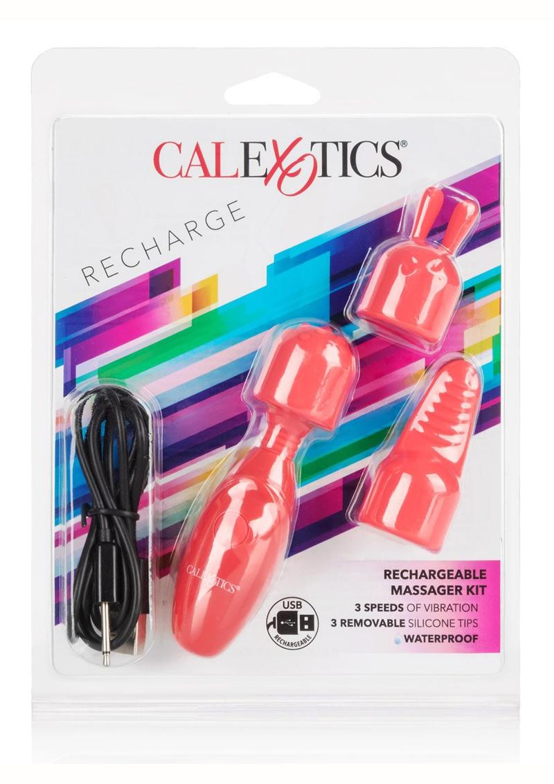 Calexotics Rechargeable Massager Kit Waterproof - True Pleasures