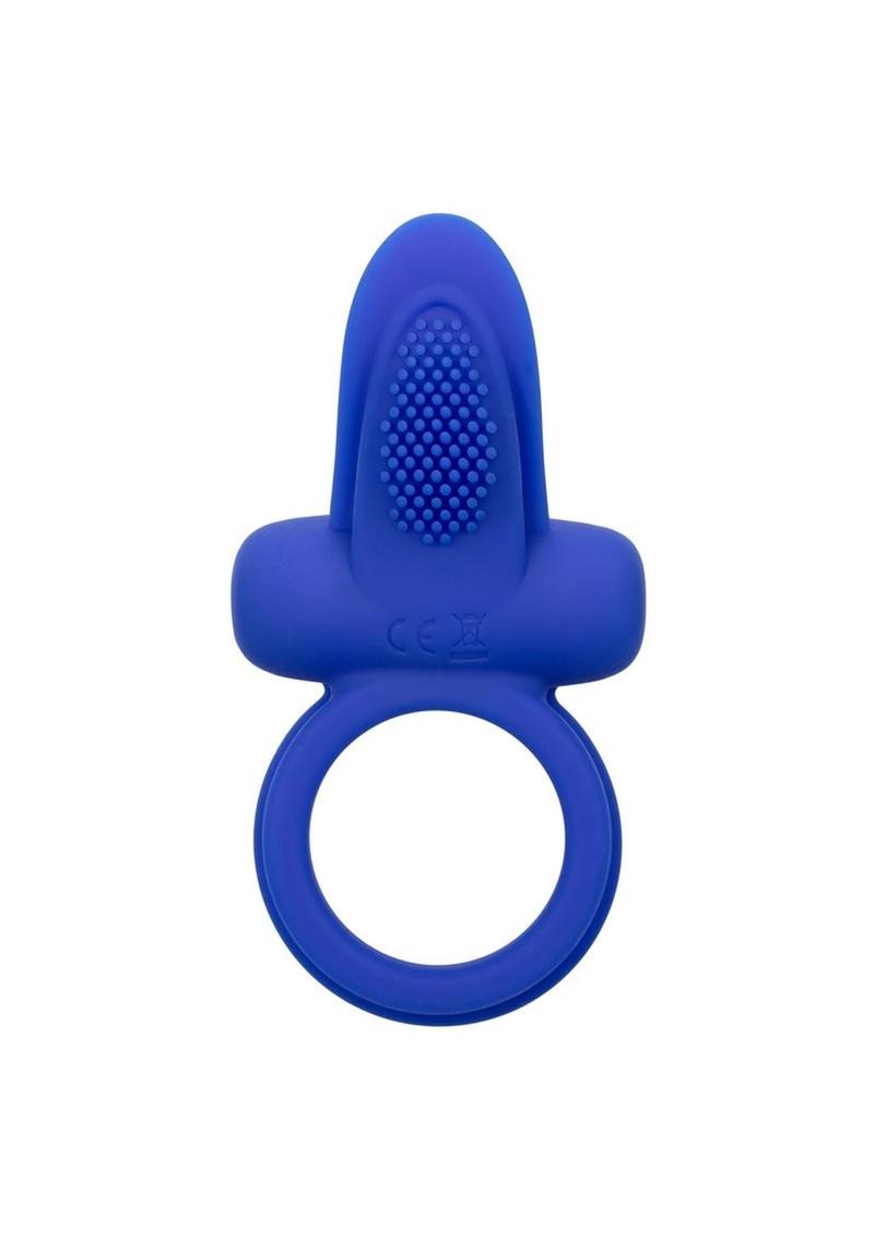 Calexotics Silicone Rechargeable Dual Pleasure Enhancer Cock Ring - True Pleasures