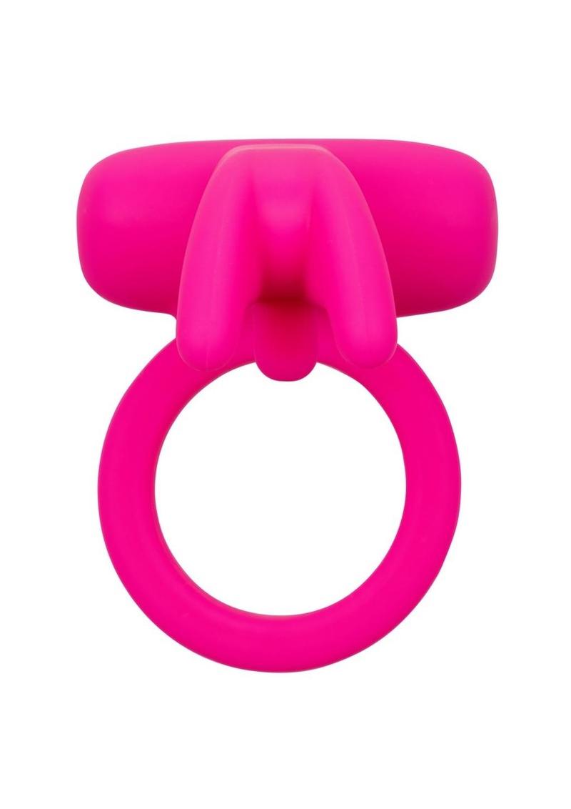 Calexotics Silicone Rechargeable Triple Clit Flicker Cock Ring - True Pleasures