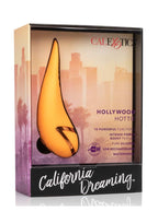 California Dreaming Hollywood Hottie Rechargeable Silicone Compact Vibrator - True Pleasures