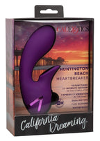 California Dreaming Huntington Beach Heartbreaker Rechargeable Silicone Stimulator - True Pleasures