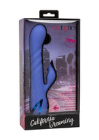 California Dreaming L.a. Love Rechargeable Silicone Vibrator with Clitoral Stimulator - True Pleasures