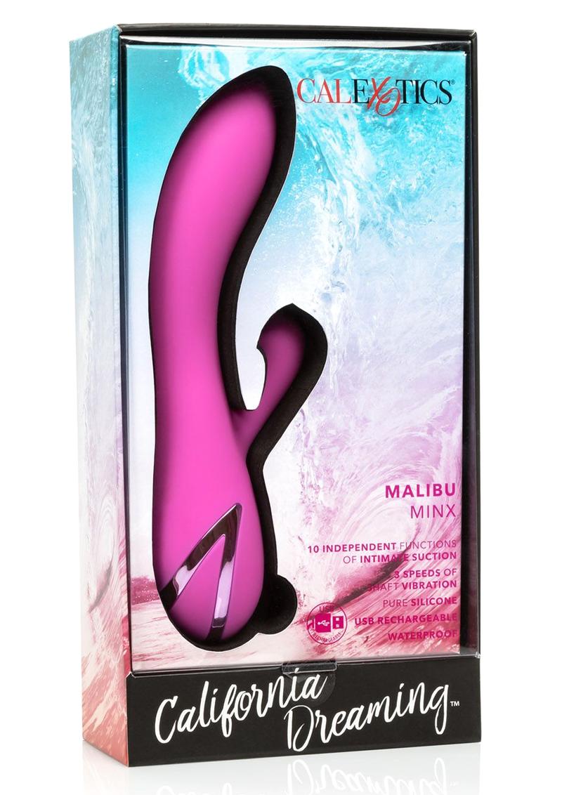 California Dreaming Malibu Minx Rechargeable Silicone Vibrator - True Pleasures