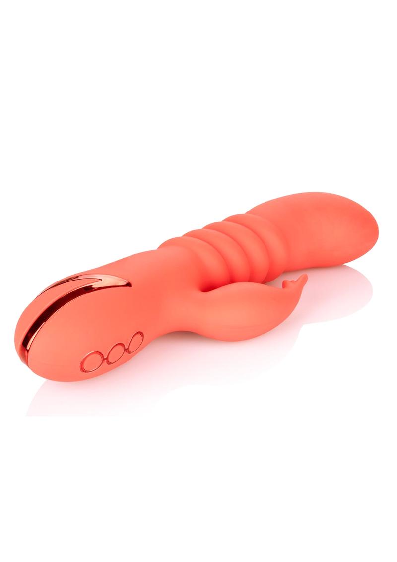California Dreaming Orange County Cutie Rechargeable Silicone Vibrator - True Pleasures
