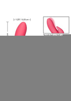 California Dreaming San Francisco Sweetheart Silicone USB Rechargeable Multifunction Vibrator Waterproof