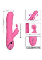 California Dreaming Santa Barbara Surfer Silicone Rechargeable Rabbit Vibrator - True Pleasures