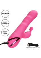 California Dreaming Santa Barbara Surfer Silicone Rechargeable Rabbit Vibrator - True Pleasures