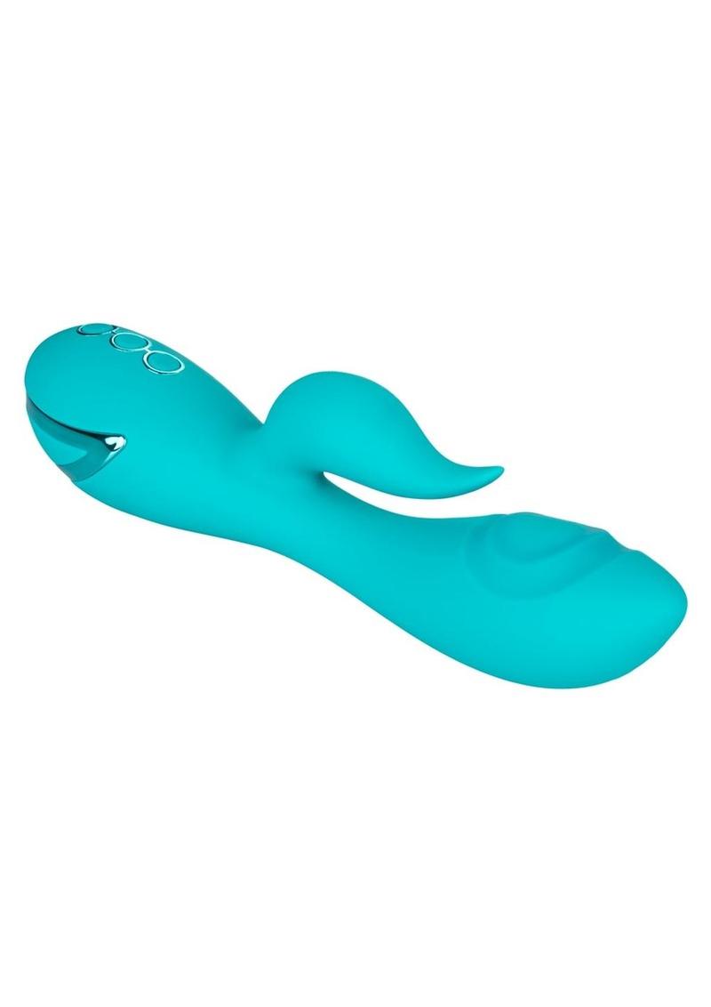 California Dreaming Santa Monica Starlet Rechargeable Silicone Thumping Vibrator - True Pleasures