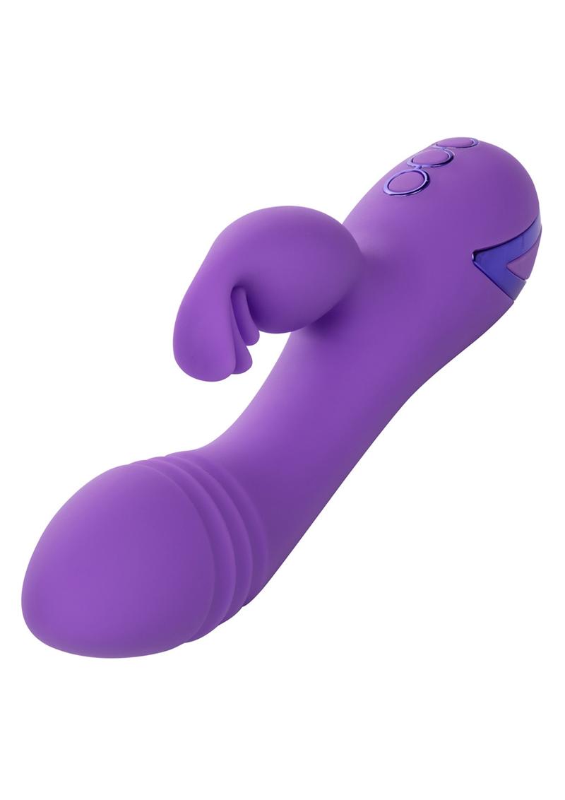 California Dreaming West Coast Wave Rider Silicone Rechargeable Rabbit Vibrator - True Pleasures