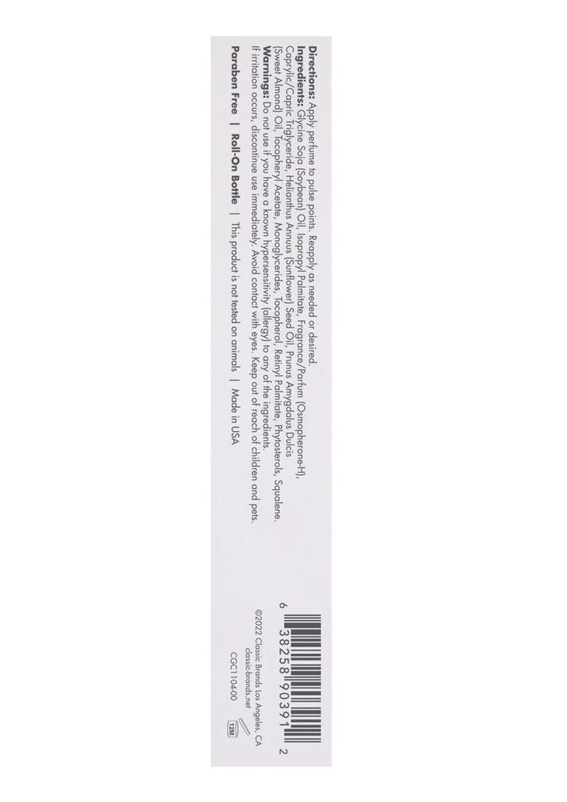 Cgc Perfume Oil with Pheromone Afternoon Delight Roll-On - True Pleasures