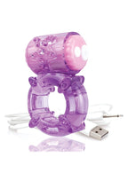Charged Bigo Rechargeable Waterproof Vibrating Cock Ring - True Pleasures