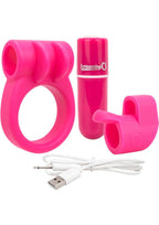 Charged Combo USB Rechargeable Silicone Kit #1 Waterproof - True Pleasures