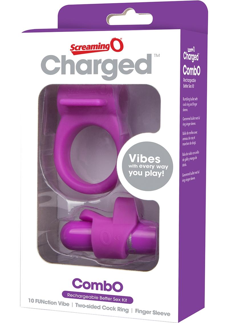 Charged Combo USB Rechargeable Silicone Kit #1 Waterproof - True Pleasures