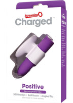 Charged Positive Rechargeable Waterproof Vibrator - True Pleasures