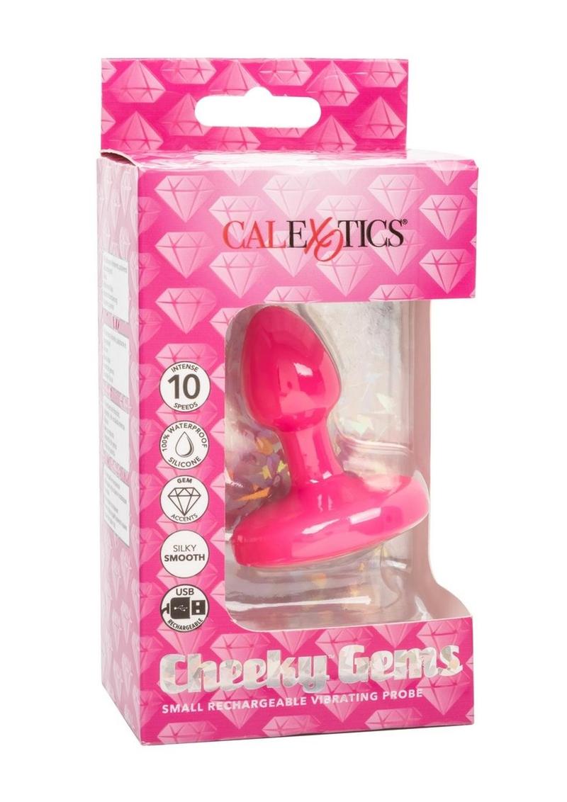 Cheeky Gems Rechargeable Silicone Vibrating Probe - True Pleasures
