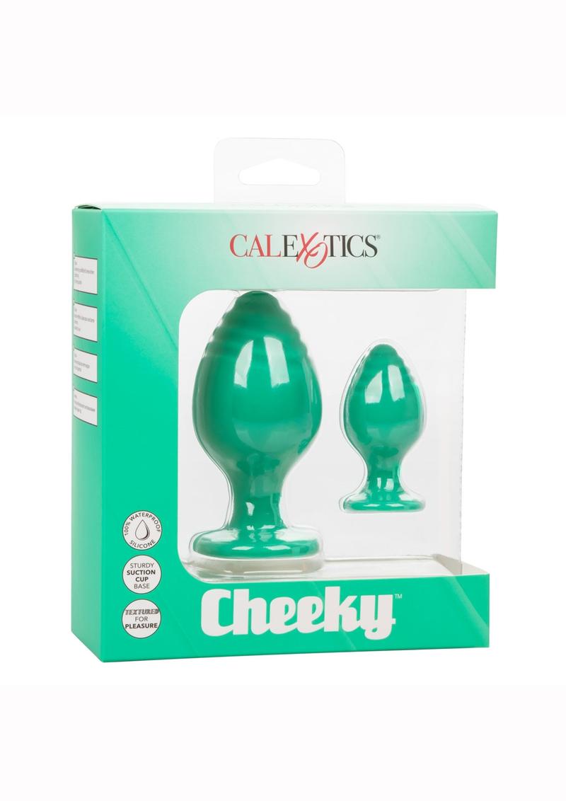 Cheeky Silicone Textured Anal Plugs - True Pleasures
