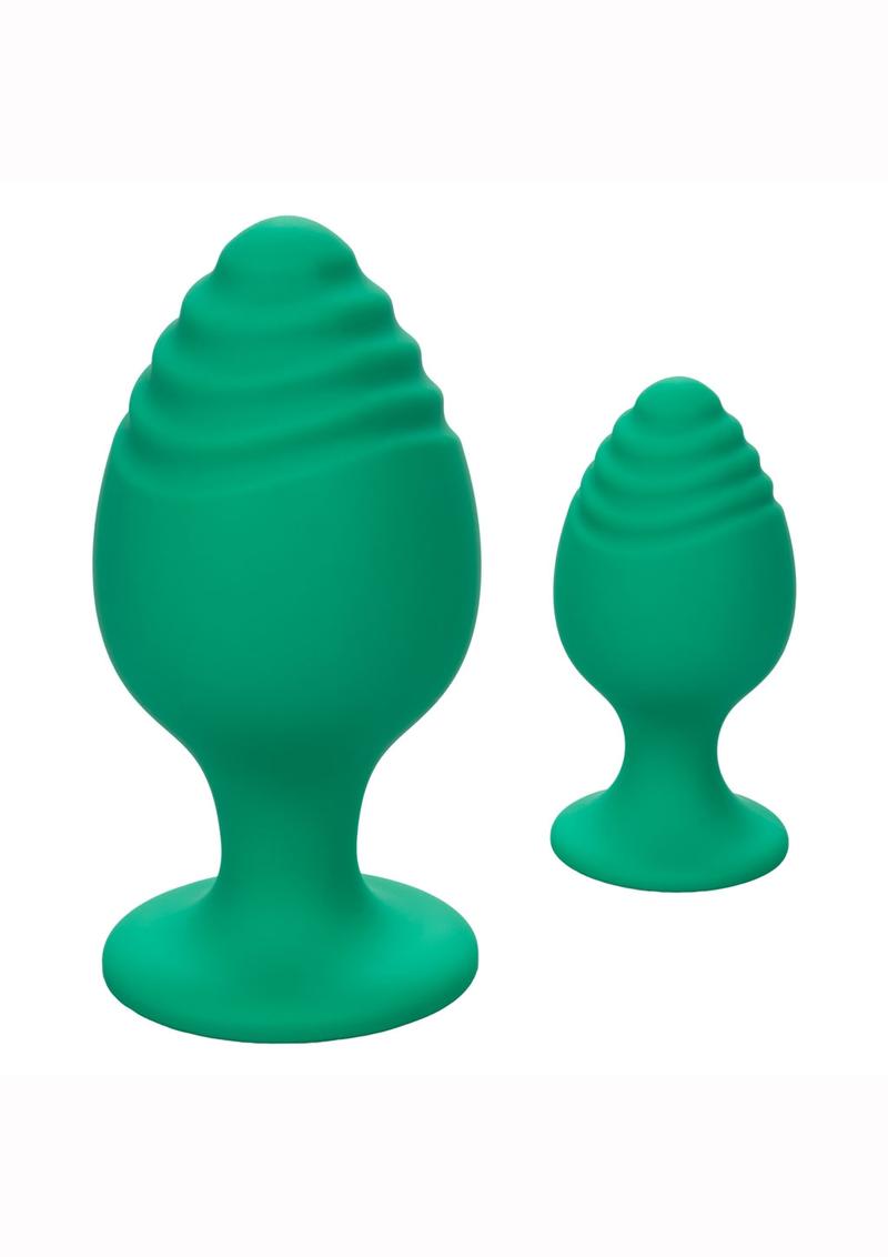 Cheeky Silicone Textured Anal Plugs - True Pleasures