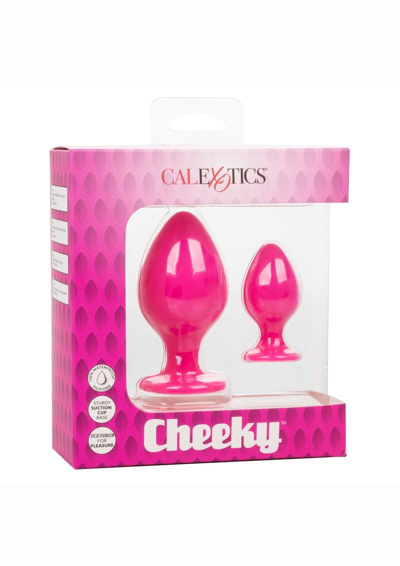 Cheeky Silicone Textured Anal Plugs - True Pleasures