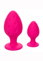 Cheeky Silicone Textured Anal Plugs - True Pleasures