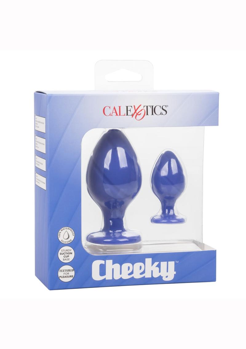 Cheeky Silicone Textured Anal Plugs - True Pleasures