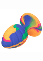 Cheeky Swirl Tie-Dye Silicone Plug - True Pleasures