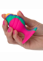 Cheeky Swirl Tie-Dye Silicone Plug - True Pleasures