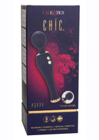 Chic Poppy Rechargeable Silicone Wand Massager - True Pleasures