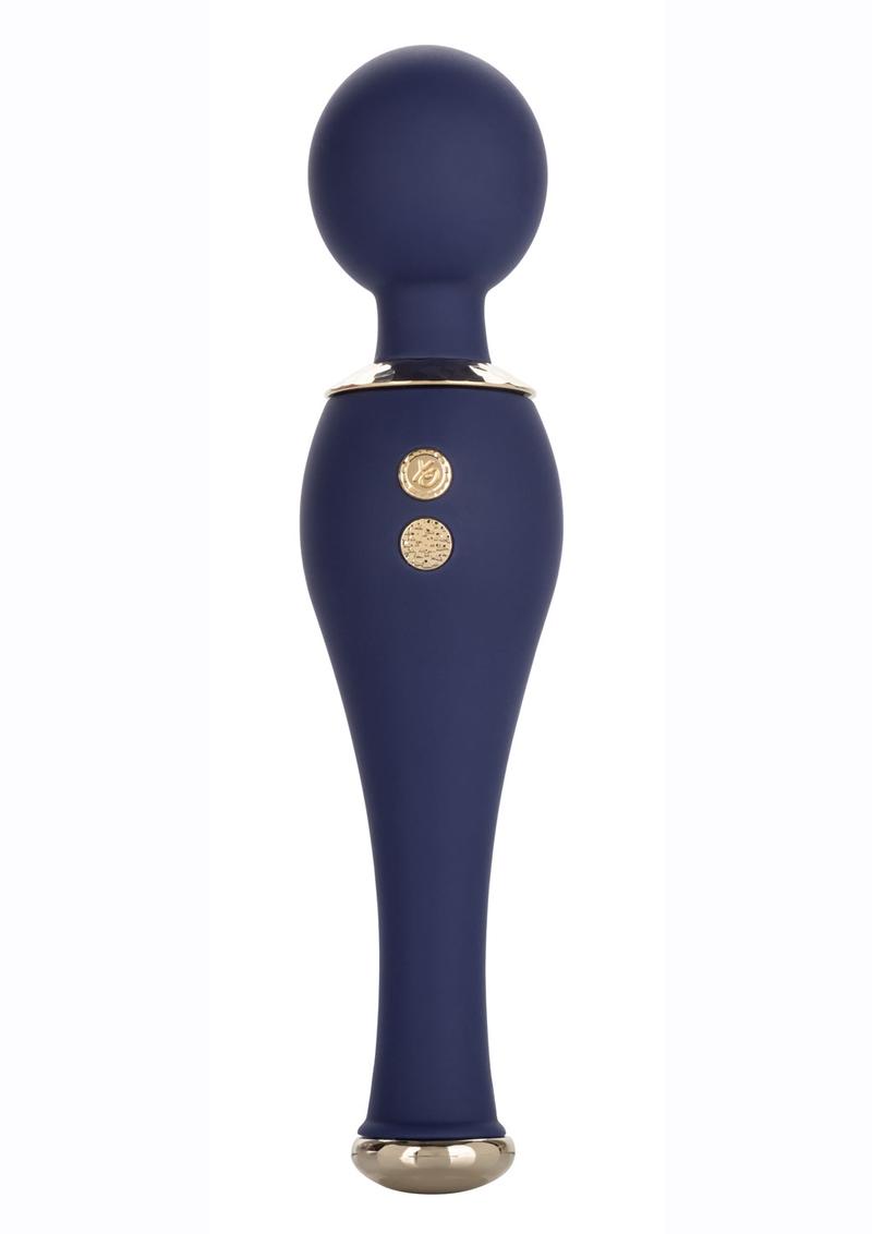 Chic Poppy Rechargeable Silicone Wand Massager - True Pleasures