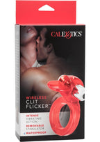 Wireless Clit Flicker Vibrating Cock Ring with Clitoral Stimulation - True Pleasures