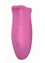 Clit-Tastic Tongue Licking Lover Rechargeable Silicone Stimulator - Pink