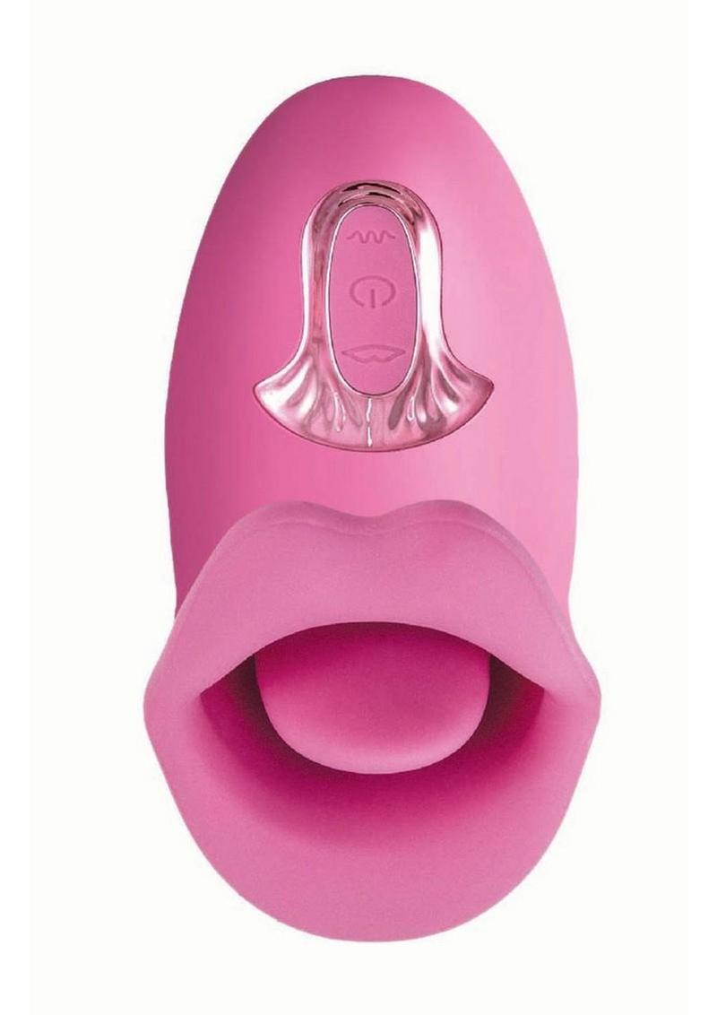 Clit-Tastic Tongue Licking Lover Rechargeable Silicone Stimulator