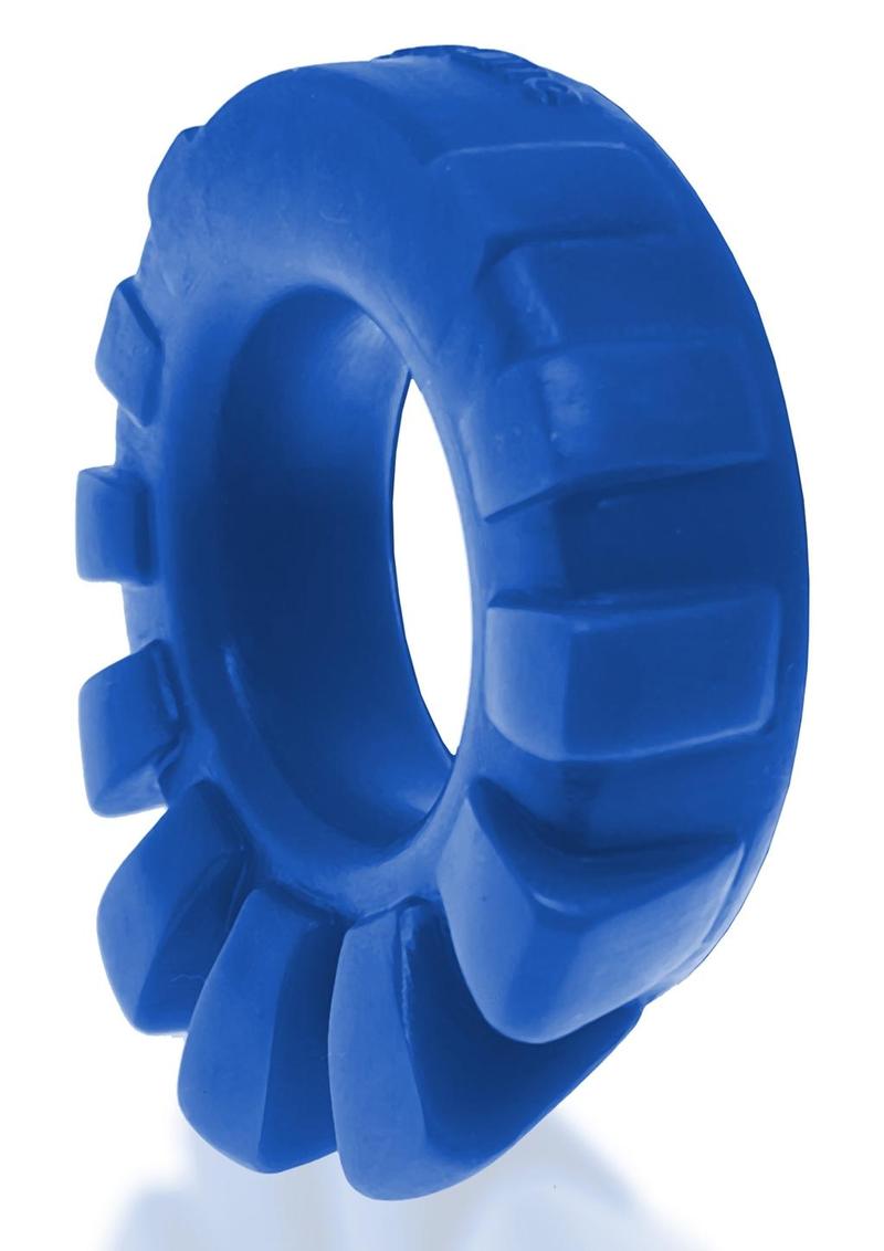 Cock-Lug Silicone Lugged Cock Ring - Marine - True Pleasures